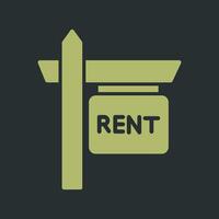 Rent Vector Icon