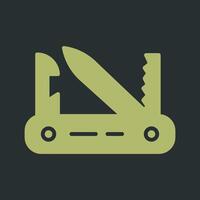 Swiss Army Knife Vector Icon