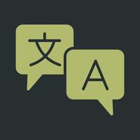 Language Vector Icon