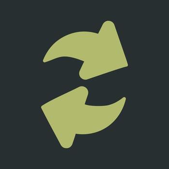 icono de vector de procesamiento
