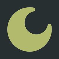 Moon Vector Icon