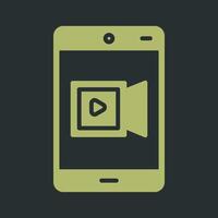 Video Recorder Vector Icon