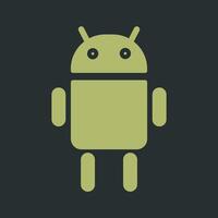 icono de vector de Android