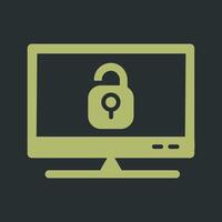 Closed Access Vector Icon