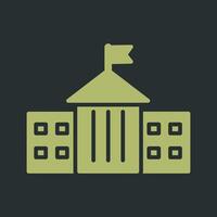 Presidential Building Vector Icon