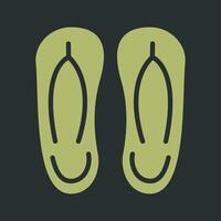 Slippers Vector Icon