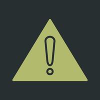 Caution Sign Vector Icon