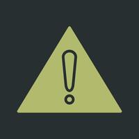 Caution Sign Vector Icon