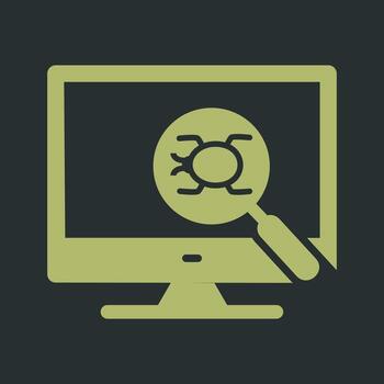 Debugging Vector Icon