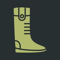 Long Boots Vector Icon