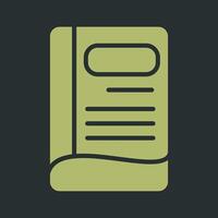 Notebook Vector Icon