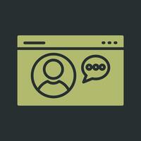 Web Support Vector Icon