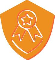 Medal Protection Vector Icon