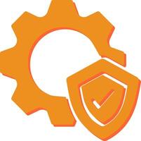 Protected System Vector Icon
