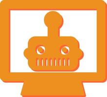 Artificial Bot Vector Icon