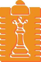 Clipboard Chess Vector Icon