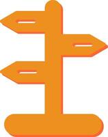 Signpost Vector Icon