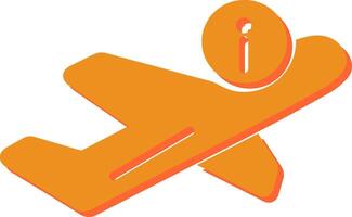 Flight Information Vector Icon