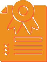 Diploma Vector Icon
