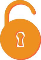 Open Lock I Vector Icon