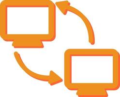 Synchronization Vector Icon