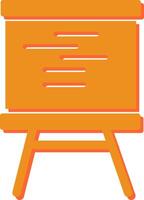 Whiteboard Vector Icon