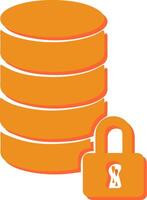 Encrypted Data Vector Icon