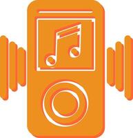 icono de vector de mp3