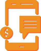 Money Talk Vector Icon