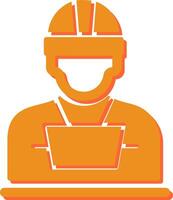 Industry Worker II Vector Icon