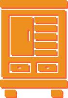 Shelves Cabinet Vector Icon