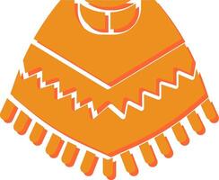 Poncho Vector Icon