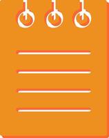 Notepad Vector Icon