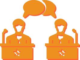 Debate Vector Icon