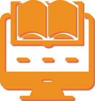 Digital Learning Vector Icon