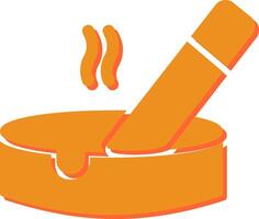 Ashtray Vector Icon