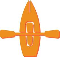 Kayak Vector Icon