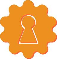 Key Hole Vector Icon