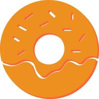 icono de vector de donut