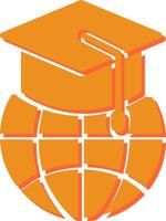 Global Education Vector Icon