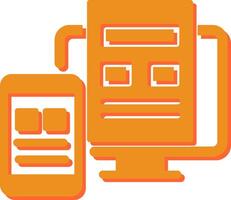 Adaptive Layout Vector Icon