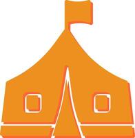 Tent Vector Icon