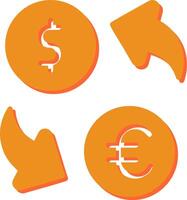 Currency Exchange Vector Icon