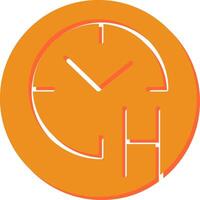 icono de vector de hora feliz