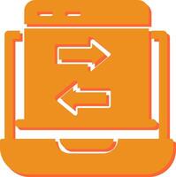 Data Transfer Vector Icon