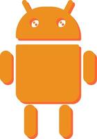 icono de vector de Android