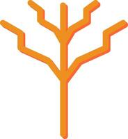 Tree with no leaves Vector Icon