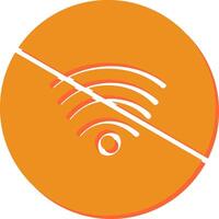 No Wifi Vector Icon