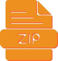 ZIP Vector Icon