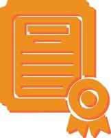 Diploma Vector Icon